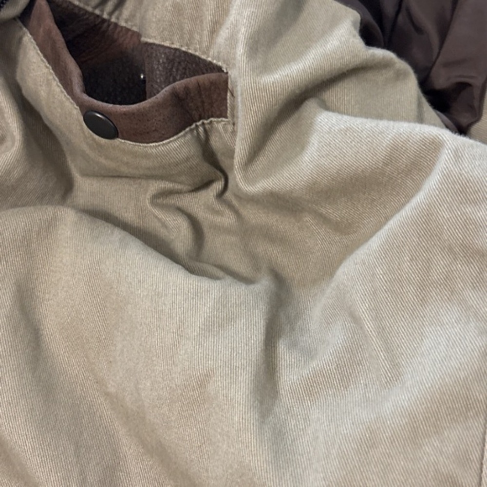 Wilson’s Rustic Brown Leather Bomber Jacket - Picture 5 of 10